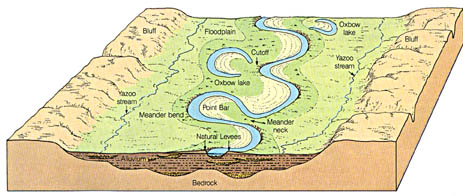 meander river plain in swedish